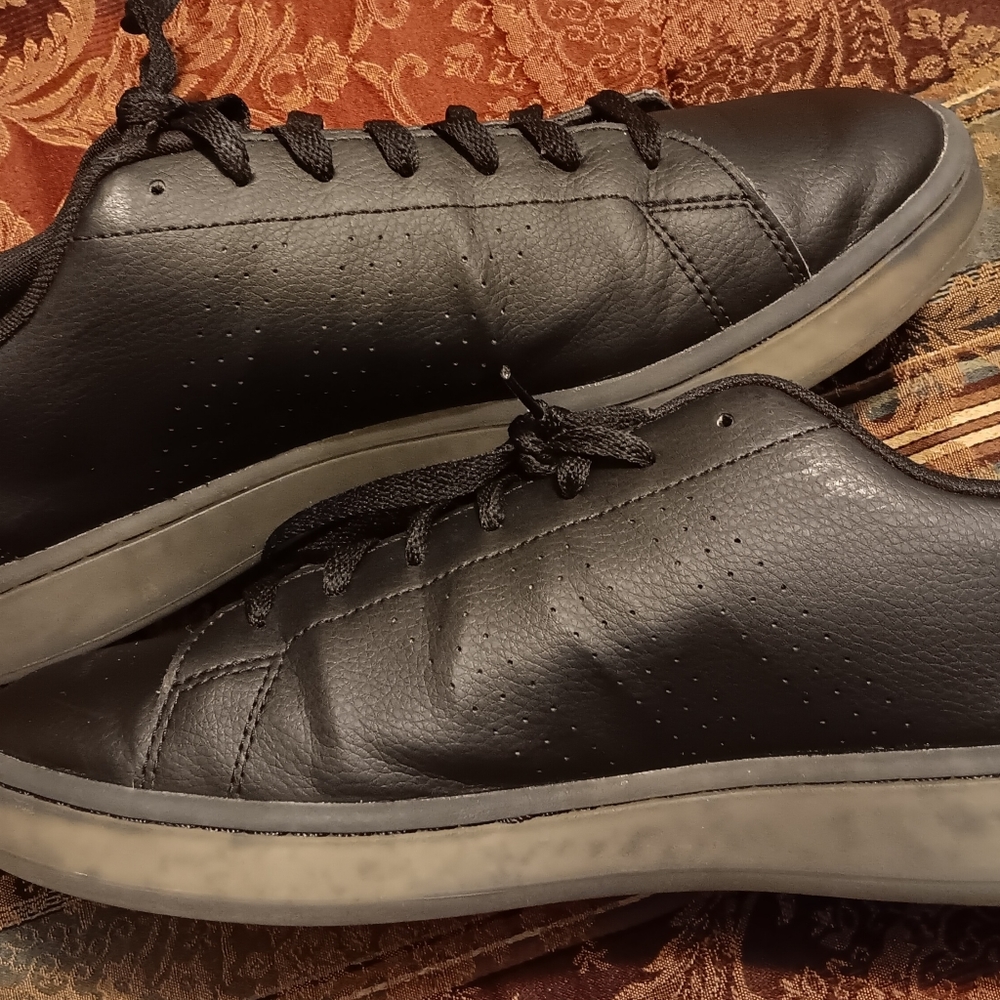 2021 Adidas Advantage Shoes/Sneakers (HO0570) Preowned Black Color Men's Sz 11 - Picture 7 of 13